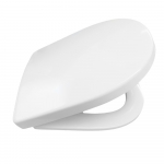 Pressalit 345 Soft Close Top Fixing Toilet Seat & Cover White 938000-D02999