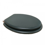 Heritage Bathrooms Soft Close Quick Release Toilet Seat & Cover Classic Green With Chrome Hinges TSCLG101SC
