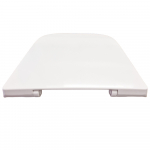 Geberit Selnova Square Top Fix Soft Close Quick Release Toilet Seat & Cover White 501.557.01.1
