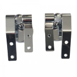 Bemis AL Tuck-Under CP Replacement Toilet Seat Hinge Set - HG1016997-Chrome
