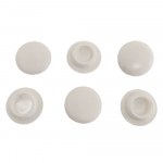 Gala Emma Square Slim Toilet Seat & Cover Buffer Set White 5533100