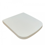 Kartell K-VIT Project Square Soft Close Toilet & Cover Gloss White POT866PR