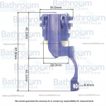 Geberit Diaphragm Assembly For Side Fill Valve 240.771.00