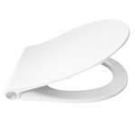 Pressalit Sway Uni Soft Close With Lift Off Top Fixing Toilet Seat & Cover White 970000-BL6999