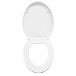 GSI Losanga Soft Close Toilet Seat & Cover White MS7511.C