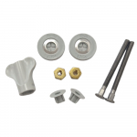 FixRite Professional Non-Slip Toilet Seat Fixing Pack With Tightening Tool Bottom Fix FR200400