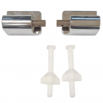 Eastbrook Cheltenham Soft Close Toilet Seat Hinge Set 27.916