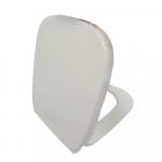 Roca Debba Soft Close Quick Release BTW Toilet Seat & Cover White Z8019B250U