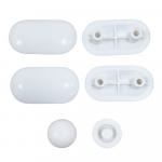 Kohler Escale Toilet Seat & Cover Buffer Set White ETA026-00
