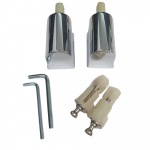 TC Bathrooms Orion Soft-Close Toilet Seat Hinge Set - TCBH1