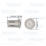 Pressalit Toilet Seat Hinge Clamp Bush (For seat without cover) (Each) - A7224