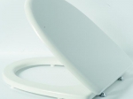 Alfa Krio Mono Standard Close Toilet Seat & Cover Polyester Resin Colour Option S406P03/E