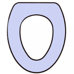 American Standard American Pointed Standard Close Replacement Toilet Seat & Cover Lacquered Wood CH-AME-PO