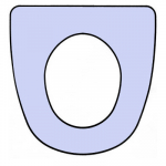 American Standard Norwell Standard Close Replacement Toilet Seat & Cover Lacquered Wood CH-AME-NO