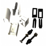 Armitage Shanks Astra Toilet Seat Hinge Set White S972401