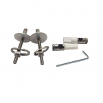 AXA One Standard Close Toilet Seat Hinge Set 04017190