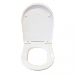 Duravit White Tulip Soft Close Quick Release Toilet Seat and Cover White 0027090000