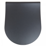 Pressalit Sway D2 Soft Close With Lift Off Top Fixing Toilet Seat & Cover Matt Black 994231-DF4999