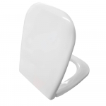 Duravit D-Code Compact Soft Close Toilet Seat & Cover White 0067390099