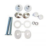 Duravit D-Code Soft Close Compact Toilet Seat Hinge Set 0061910099