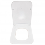 Villeroy & Boch Venticello Slimline Sandwich Soft Close Quick Release Toilet Seat & Cover White 9M80S101
