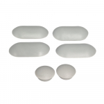 Villeroy & Boch Subway 2.0 Slim Toilet Seat and Cover Buffer Set Grey 92248600