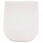 Roca The Gap Square Supralit Compact Soft Close Quick Release Toilet Seat & Cover White A80173200B