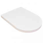 BagnoDesign Corsair Soft Close Wrapover Toilet Seat And Cover White BDS-COR-701024-A-WH