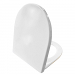 Geberit iCon Soft Close Lockable Quick Release Toilet Seat and Cover White 501.660.01.1