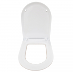 Azzurra Forma Thin Original Soft Close Quick Release Toilet Seat & Cover White FOR1800/F