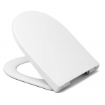 Lecico Layla Soft Close Quick Release Wrapover Toilet Seat & Cover White (CC Pan) STWHSCLAYRD