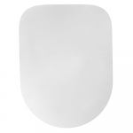 Cesame Sintesi Toilet Seat & Cover With Standard Hinge S005T03-White