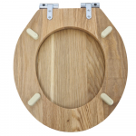 Tavistock Vitoria Soft Close Solid Oak Toilet Seat TS850NOSC