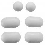 Villeroy & Boch Omnia Architectura Toilet Seat and Cover Buffer Set Grey 92208100