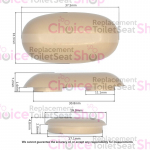 Duravit Durastyle 0063790000 Replacement Seat Buffer Set - 1003960000