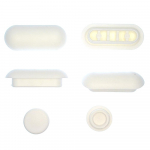 Villeroy & Boch Archtectura Toilet Seat and Cover Buffer Set White 92236800