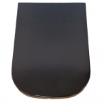Galassia Meg11 Soft Close Toilet Seat & Cover Gloss Black GAL-5455-NE