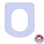 Gala Smart Soft Close Replacement Toilet Seat & Cover Lacquered Wood CHSC-HAR-CHE
