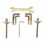 Bauhaus Stream 2 RG6105W Hinge Set - HI6105EA2