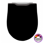 Pressalit Projecta Solid Pro Polygiene Soft Close Toilet Seat & Cover Black 1004111-DG4925