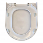 Porcelanosa Arquitect Standard Close Toilet Seat & Cover White 100121996