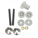 Pressalit Bottom Fix Toilet Seat Hinge Set BZ5999