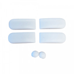 Grohe Bau Ceramic Toilet Seat and Cover Buffer Set White 49530000