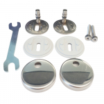 Pressalit 3 Soft Close With Lift-Off Top Fixing Toilet Seat & Cover White 684000-D77999
