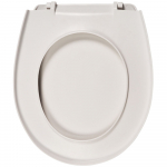 Celmac Neon Standard Close Toilet Seat & Cover With Plastic Bottom Fix Hinge White 20120453