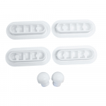 Duravit Starck 3 Replacement Seat Buffer Set - 1001940000