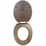 BC Sanitan Empire Toilet Seat Standard Hinge - Dark Oak VCSEAINHMOK