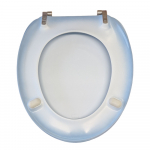Pressalit Simply Standard Close Toilet Seat & Cover Two Tone Blue PRS-SIM-TTB