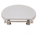 Geberit Selnova Round Comfort Top Fix Toilet Seat and Cover White 501.559.01.1