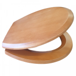 Pressalit Selandia Wood Standard Close Bottom Fixing Toilet Seat & Cover Cherry 522456-B47999